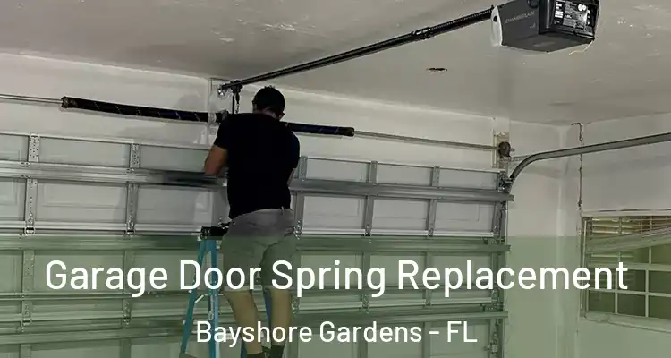 Garage Door Spring Replacement Bayshore Gardens - FL