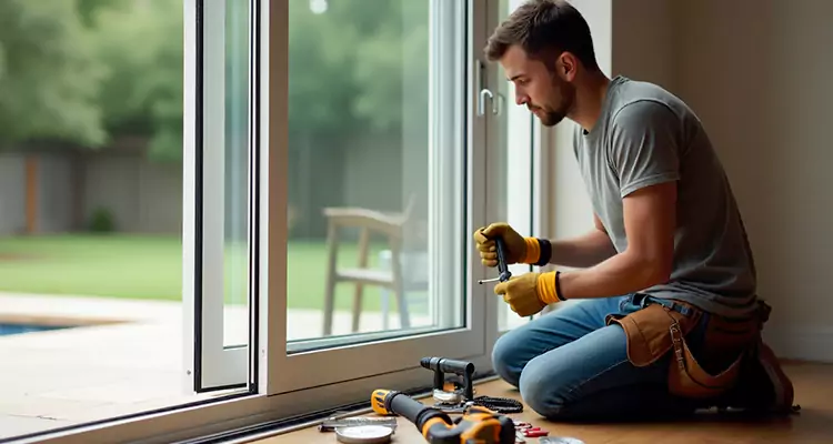 Squeaky Sliding Patio Doors in Bayshore Gardens, FL